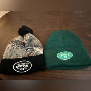 Jets beanie 2 hats